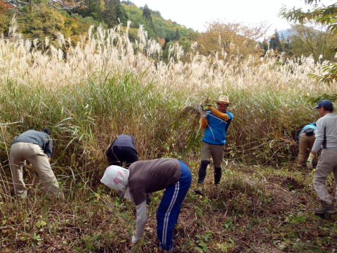 2016.10.22-23　南会津・茅刈り＆田代山～帝釈山（尾根歩き・イベント）