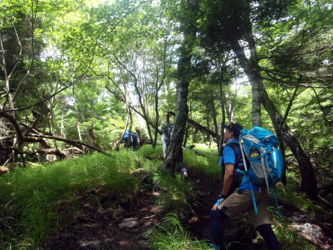 2017.8.5-6　富士山（尾根歩き）