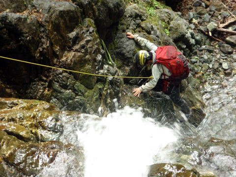 2016.6.12　水無川本谷（F5まで）＆丹沢 懸垂岩（沢登り）