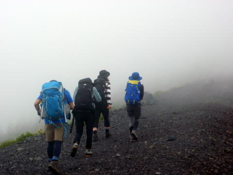 2017.8.5-6　富士山（尾根歩き）