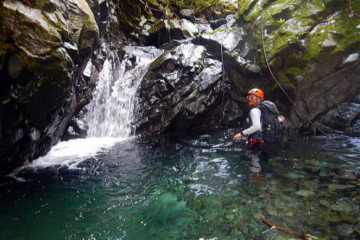 2017.8.6　矢駄沢（沢登り）