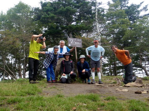2017.8.20　牛奥ノ雁ヶ腹山（尾根歩き）