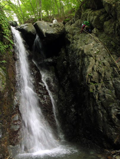 2016.6.12　水無川本谷（F5まで）＆丹沢 懸垂岩（沢登り）