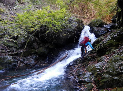 2016.10.29-30　市ノ沢（沢登り）