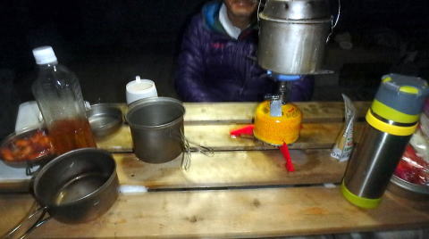 2016.11.3-7　中央アルプス縦走（将棋頭山 木曽駒ヶ岳 宝剣岳 空木岳 南駒ヶ岳 越百山 念丈岳 大島山 本高森山）（尾根歩き）