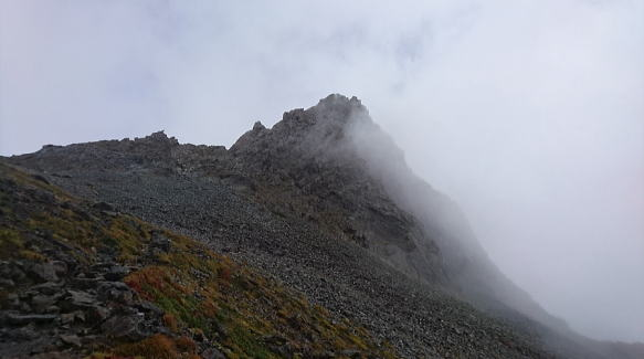 2017.9.17-20　槍ヶ岳 大キレット 奥穂高岳（尾根歩き）
