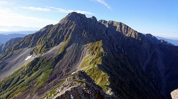 2017.9.17-20　槍ヶ岳 大キレット 奥穂高岳（尾根歩き）