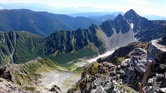 2017.9.17-20　槍ヶ岳 大キレット 奥穂高岳（尾根歩き）