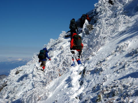 2017.2.18-19　北八ツ 天狗岳（雪山）