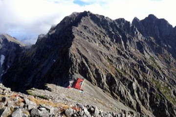 2017.9.17-20　槍ヶ岳 大キレット 奥穂高岳（尾根歩き）