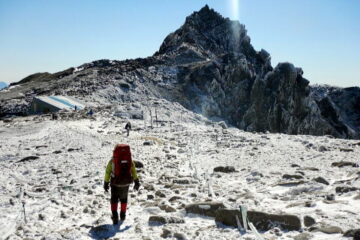 2016.11.3-7　中央アルプス縦走（将棋頭山 木曽駒ヶ岳 宝剣岳 空木岳 南駒ヶ岳 越百山 念丈岳 大島山 本高森山）（尾根歩き）