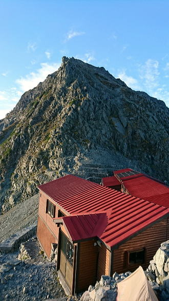 2017.9.17-20　槍ヶ岳 大キレット 奥穂高岳（尾根歩き）