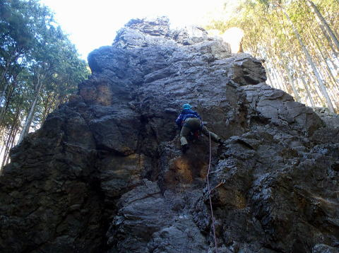 2017.1.22　日和田山（岩トレ）（岩トレ）