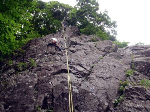 2016.6.12　水無川本谷（F5まで）＆丹沢 懸垂岩（沢登り）