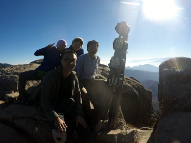 2016.11.5-6　瑞牆山 金峰山（尾根歩き）