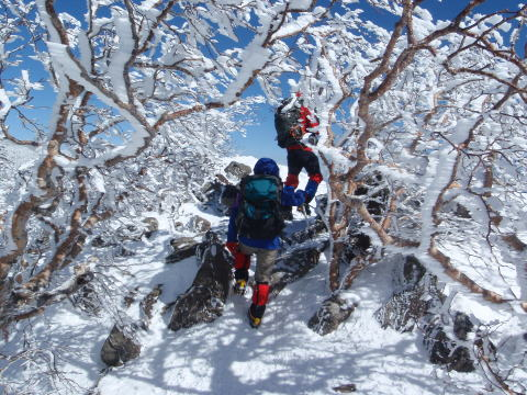2017.2.18-19　北八ツ 天狗岳（雪山）