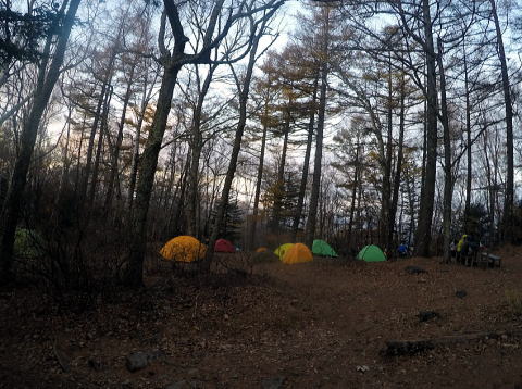 2016.11.5-6　瑞牆山 金峰山（尾根歩き）