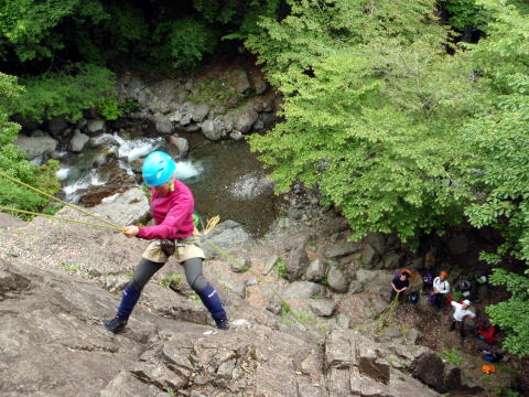 2016.6.12　水無川本谷（F5まで）＆丹沢 懸垂岩（沢登り）