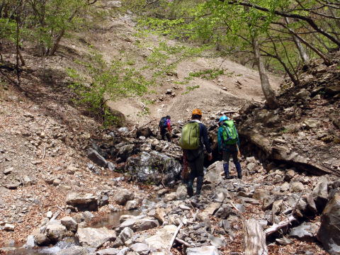 2016.4.29　倉沢長尾谷（沢登り）