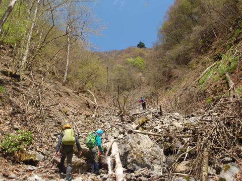 2016.4.29　倉沢長尾谷（沢登り）
