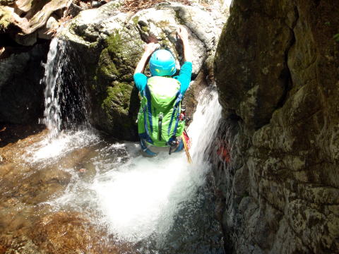 2016.4.29　倉沢長尾谷（沢登り）