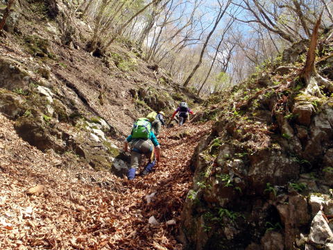 2016.4.29　倉沢長尾谷（沢登り）