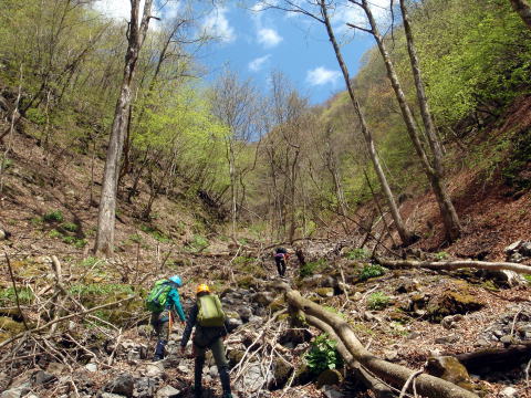 2016.4.29　倉沢長尾谷（沢登り）