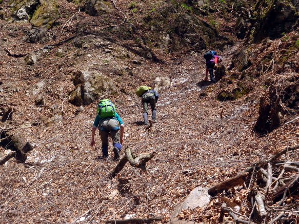 2016.4.29　倉沢長尾谷（沢登り）