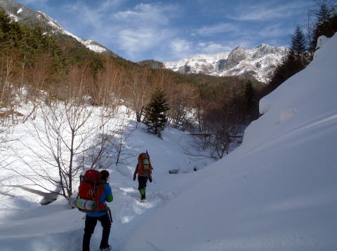 2014.2.1-2　赤岳（雪山）