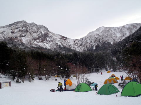 2014.2.1-2　赤岳（雪山）