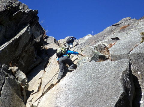 2017.11.3　乾徳山（尾根歩き）