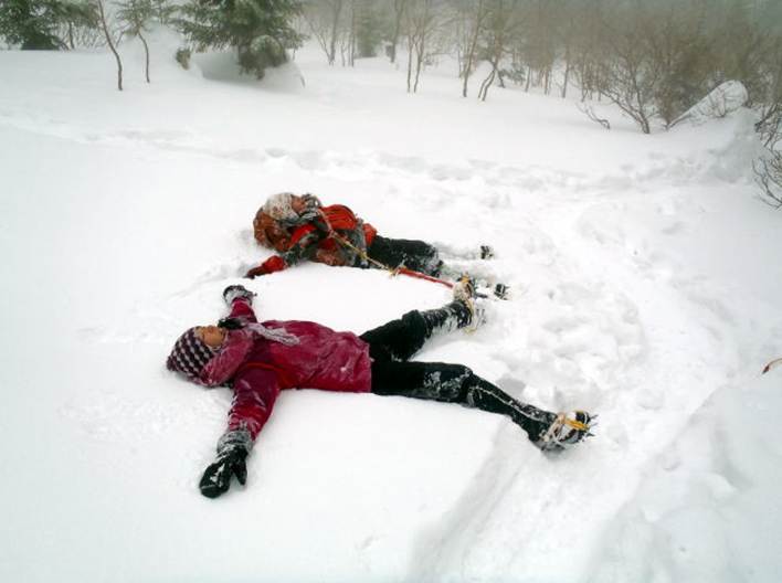 2014.2.1-2　赤岳（雪山）