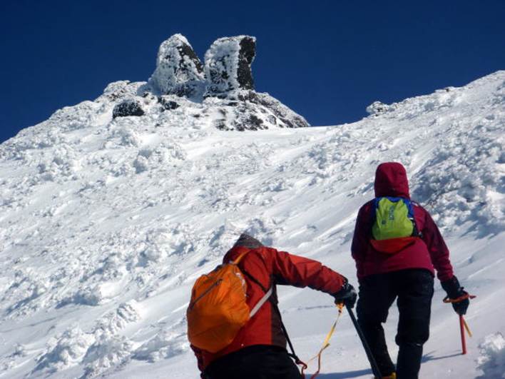 2014.3.8-9　三ツ頭・権現岳（雪山）
