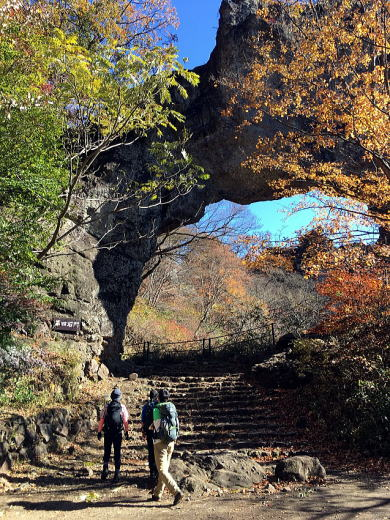 2017.11.11　妙義山中ノ岳（尾根歩き）