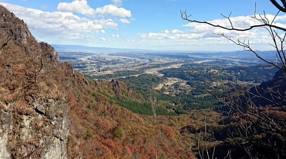 2017.11.11　妙義山中ノ岳（尾根歩き）