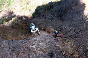 2017.11.11　妙義山中ノ岳（尾根歩き）
