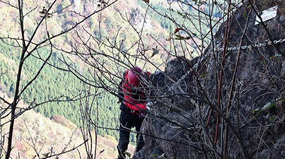 2017.11.11　妙義山中ノ岳（尾根歩き）