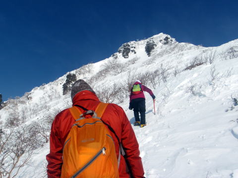2014.3.8-9　三ツ頭・権現岳（雪山）