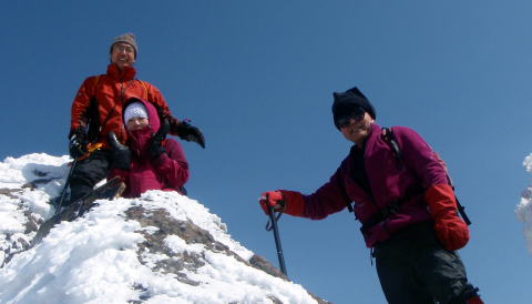 2014.3.8-9　三ツ頭・権現岳（雪山）