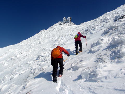 2014.3.8-9　三ツ頭・権現岳（雪山）