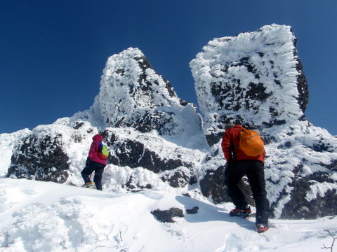 2014.3.8-9　三ツ頭・権現岳（雪山）