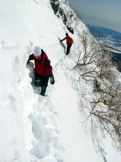 2014.3.8-9　三ツ頭・権現岳（雪山）