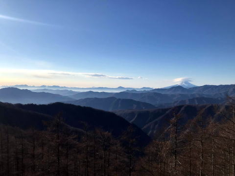 2017.12.2-3　雲取山（尾根歩き）