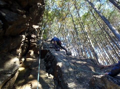2017.12.9　日和田山（岩トレ）