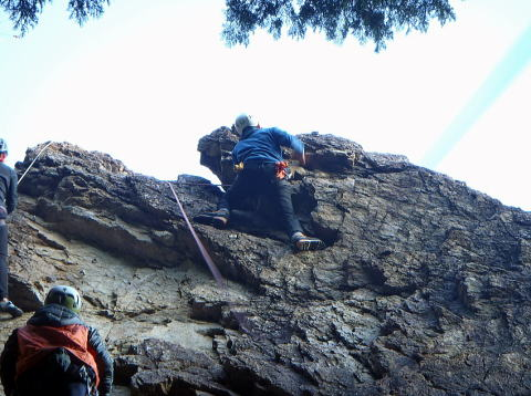 2017.12.9　日和田山（岩トレ）