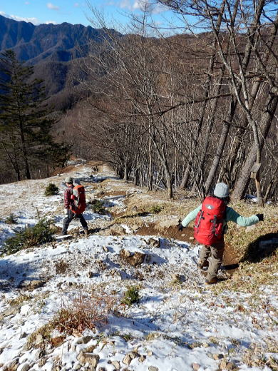 2017.12.9-10　雲取山（尾根歩き）