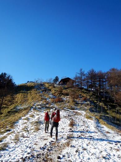 2017.12.9-10　雲取山（尾根歩き）