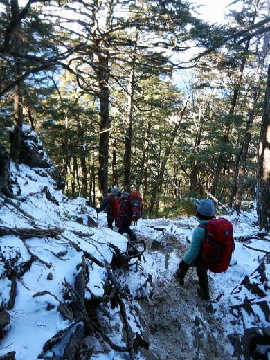 2017.12.9-10　雲取山（尾根歩き）