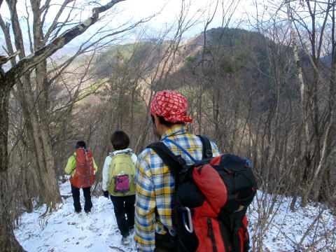 2017.2.25 道志 今倉山(尾根歩き)