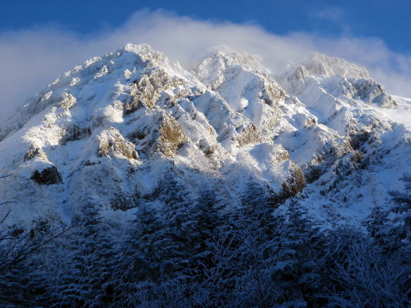 2016.12.10-11　赤岳（尾根歩き）